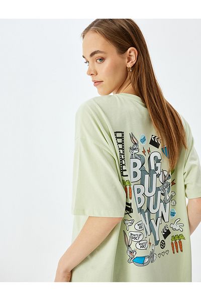Koton Tricou din bumbac imprimat pe spate cu licență Bugs Bunny
