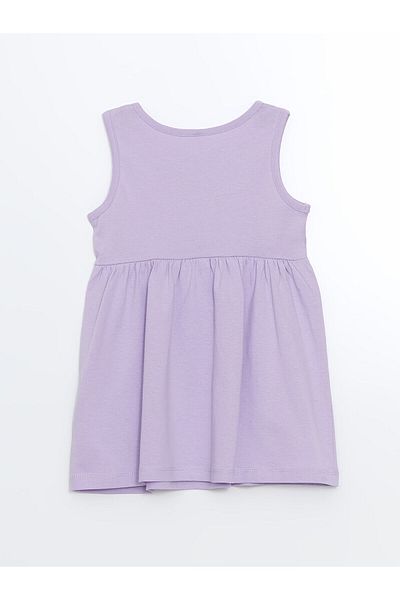 LC Waikiki Crew Neck Floral Girl's Dress