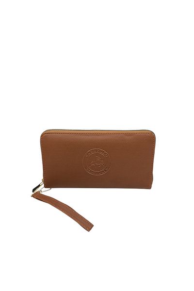 Schony Kıds SİA BAG Ollbag Large Size POLO Printed Women's Portfolio Wallet Wide Interior Design Comfortable Use Telefo