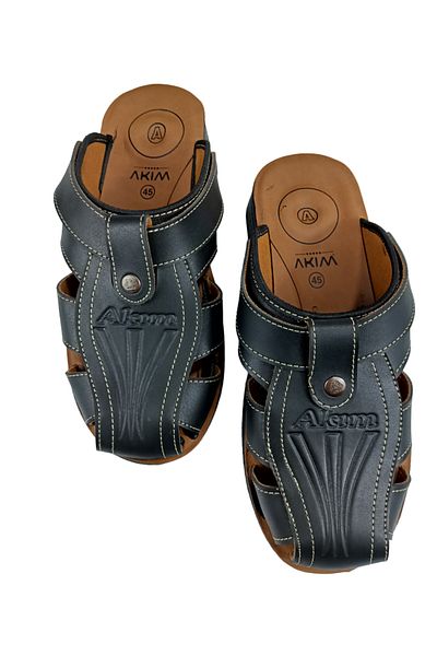 Akım SİA BAG CURRENT COMFORTABLE ORTHOPEDIC NON-SLIP SOLE CLOSED TOE BREATHABLE FEET MEN'S SLIPPERS