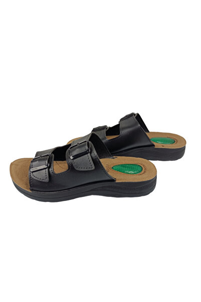 VİZYON Sia Bag Vision Anatomical Comfortable Sole Breathable Feet Orthopedic Men's Slippers