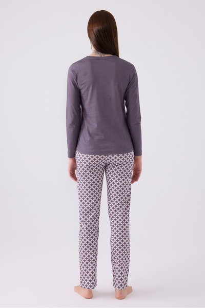 Pierre Cardin İkili Pijama Takım Mürdüm - Süprem - 2Li Takım
