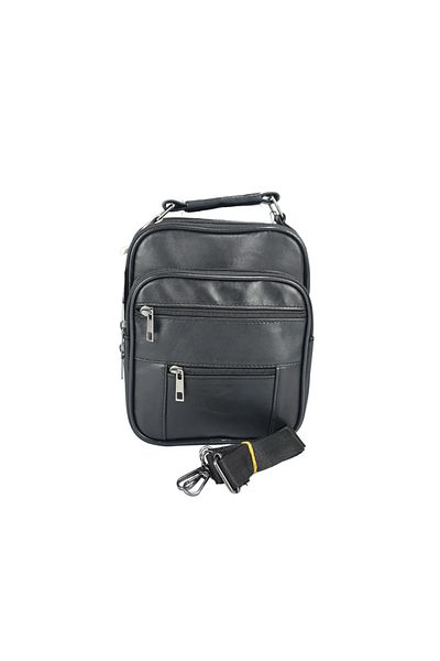 Sia Çanta Genuine Leather Case Hand & Shoulder Strap Vertical Model 6 Zippered Eyes Soft Delicate Texture Special