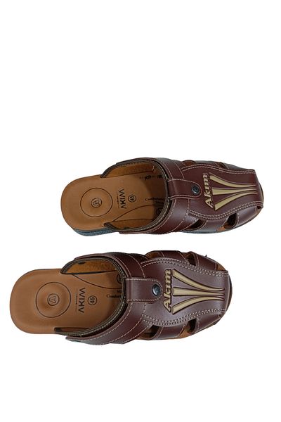 Akım Sia Bag Comfortable Orthopedic Non-Slip Sole Closed Toe Breathable Feet Men's Slippers
