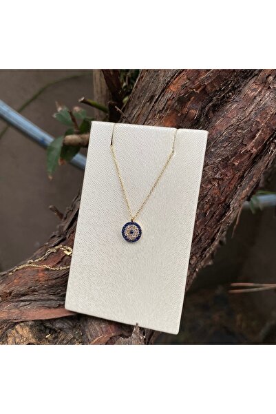 DİLEK KUYUMCULUK Altın nazar boncuk kolye