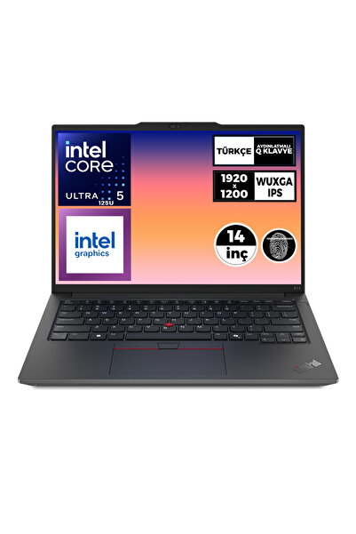 LENOVO ThinkPad E14 Gen 6 Ultra 5 125U 32GB 1TB SSD 14" WUXGA Freedos Notebook 21M7002PTX 003
