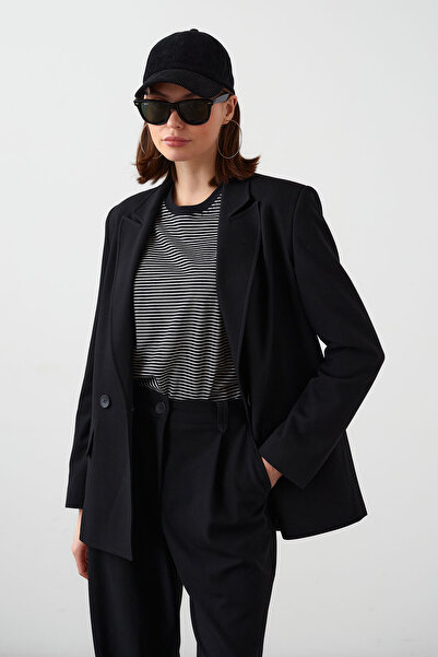 urban focus Double Breasted Oversize Jacket