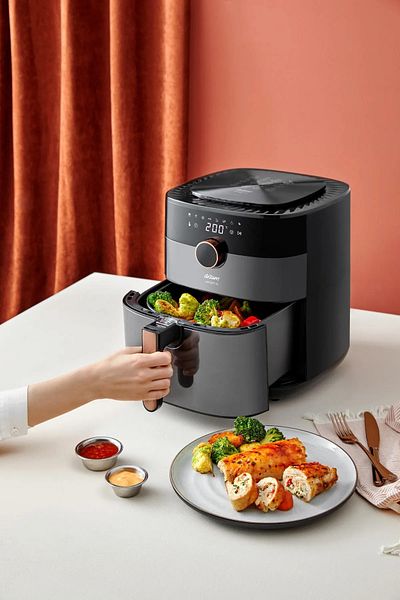 Arzum Airtasty XL ölfreier Airfryer – 6 Liter Fassungsvermögen, Kupfer