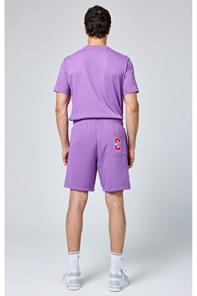 Champion Bookstore Bermuda Mor Erkek Şort-219850-VS016