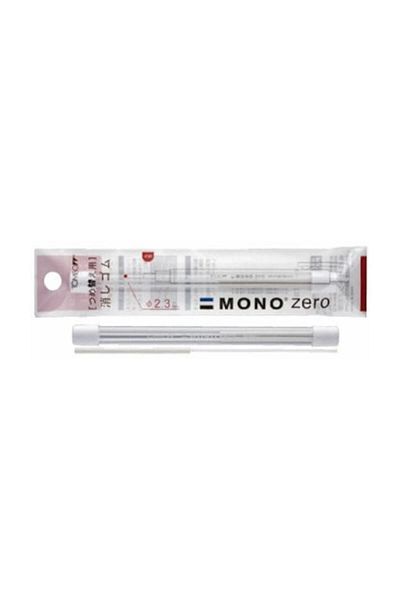 Tombow Mono Zero 2.3 Mm Round Tip Pencil Eraser Refill Pack of 2