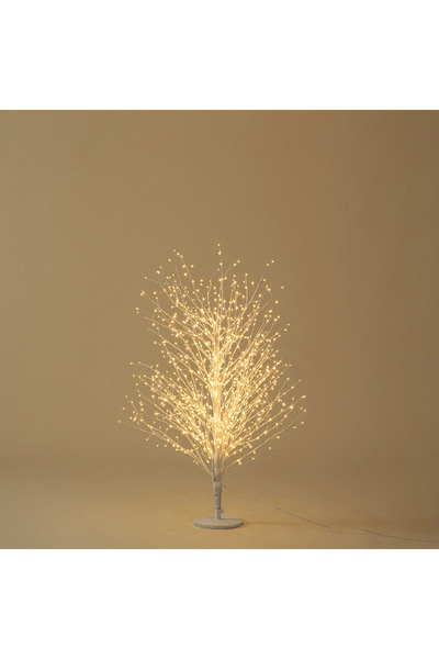 Chakra Petra Led Işıklı Ağaç Dekor 150 cm Beyaz
