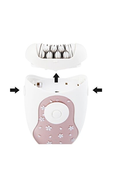 Arzum Rosy Kablolu Epilatör 2 Hız Ayarı 18 Cımbızlı - AR5029