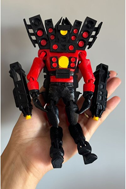 Suelo Butik Skibidi Toilet Mega Titan Speakerman Oyuncak Figür Şibili Tuvalet...