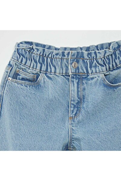 KIABI Paperbag jeans BLUE