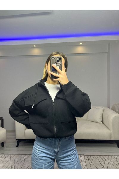 modakirwem CROP SWEATSHIRT