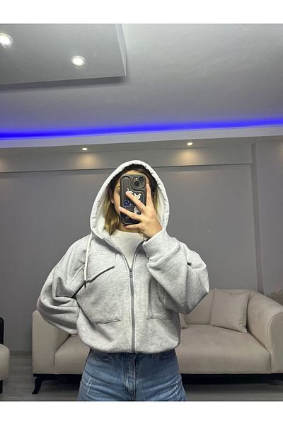 modakirwem CROP SWEATSHIRT