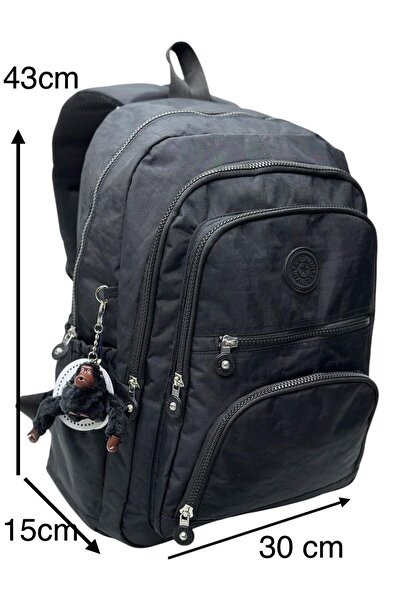 Klinkır حقيبة مدرسية للجنسين مع حزام لتقويم العظام قابل للتعديل، 8 أقسام، حجر...