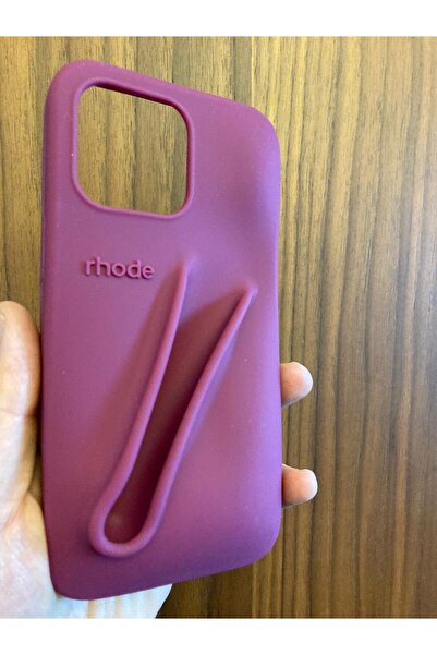 Newon حافظة لهاتف آيفون 16 برو ماكس راسبيري جيلي رود ليب مع شعار