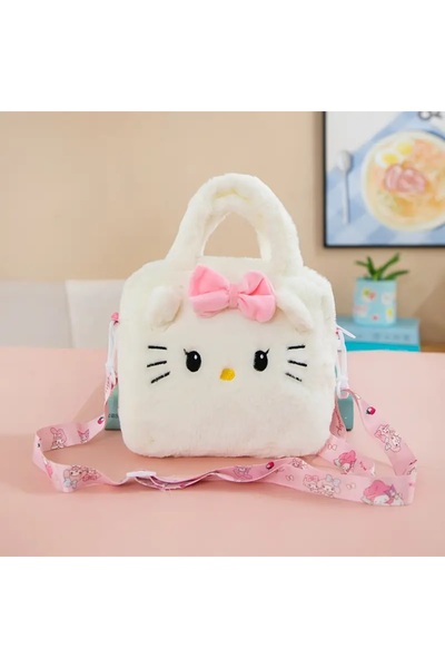 TEMU HELLO KITTY PELUŞ ÇANTA