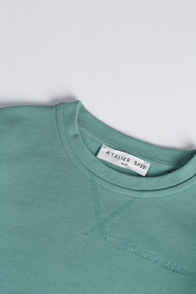 Atelier Babbi 100% Cotton Sweatshirt - Green