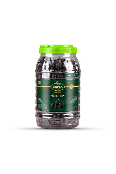 Kumla Zeytincisi Gemlik Salamura Mega Siyah Zeytin 2 Kg - Pet