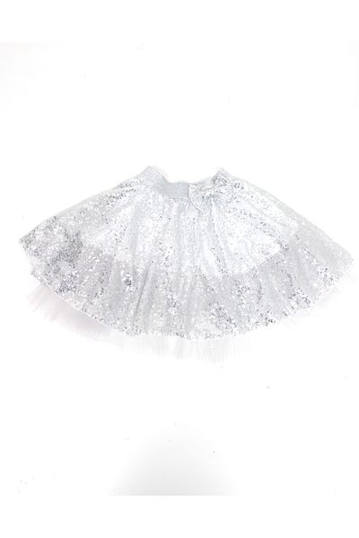 Woorage Fusta de Anul Nou cu paiete pentru fete cu tutu