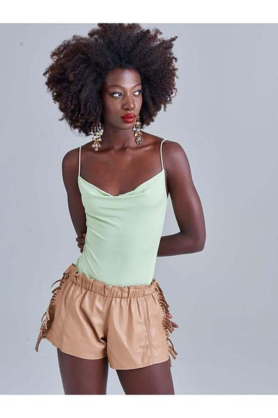 RİVUS Çağla Green Rope Strap Degaje Body