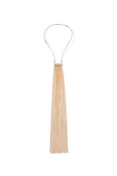 RİVUS Multiple Chain Dangle Necklace - Gold