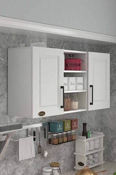 Kenzlife Hazır Mutfak Dolabı Pırasa60 Byz Mod1 60*120*32 Mebran Kapak Suntala...