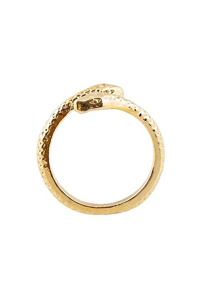 RİVUS Thin Snake Ring - Gold