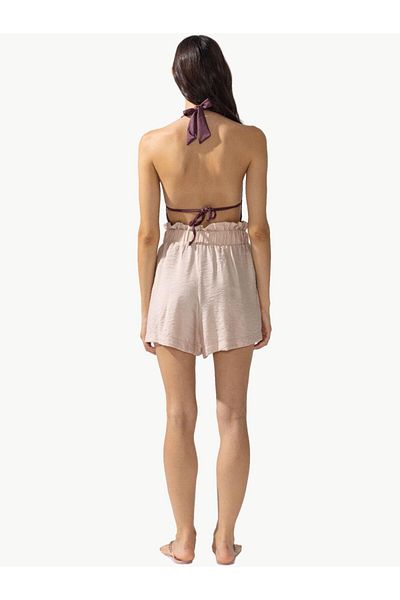 RİVUS Pantaloni scurti cu croiala confortabila cu talie elastica - bej