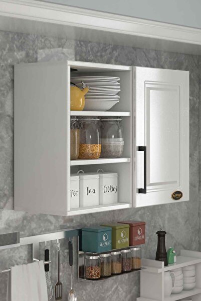 Kenzlife Hazır Mutfak Dolabı Roka90 Byz Mod1 90*080*32 Mebran Kapak Suntalam Gövde