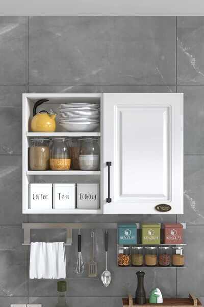 Kenzlife Hazır Mutfak Dolabı Roka90 Byz Mod1 90*080*32 Mebran Kapak Suntalam Gövde