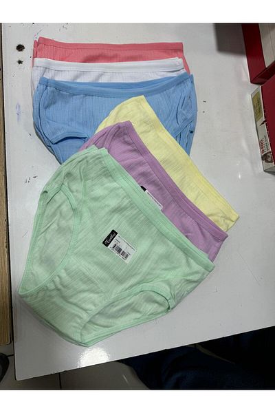 Tutku Ribbed Girl's Panties Size 12
