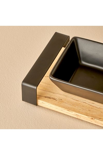 Bella Maison Astra Bowl Presentation Set 3 Pcs Black (32X10 cm)