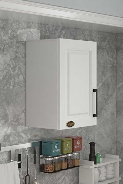 Kenzlife Hazır Mutfak Dolabı Bamya90 Byz Mod1 90*040*32 Mebran Kapak Suntalam Gövde