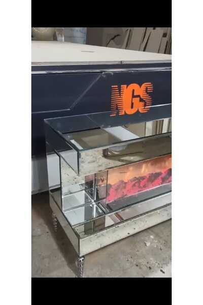 NGS HOME New Generation Style Elektrikli, Şömineli Tv Ünitesi