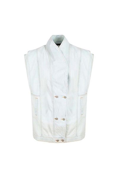 RİVUS Vestă Jean - Albastru