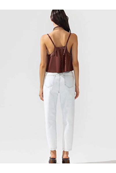 RİVUS Mom Fit Jean Trousers - Light Blue