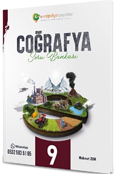 Bes Yayınları E-coğrafya Yayınları 9. Sınıf Coğrafya Soru Bankası