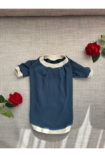 Pawita Dog Clothing Blue Color Flexible and Comfortable Model 4 Seasons
