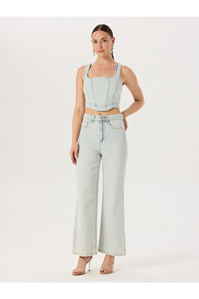 RİVUS Indigo Jean Bustier