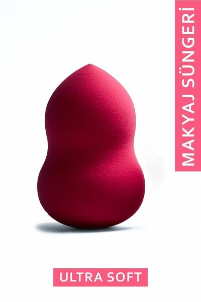 Hill Beauty Turkey Ultra Soft Armut Makyaj Süngeri Fuşya