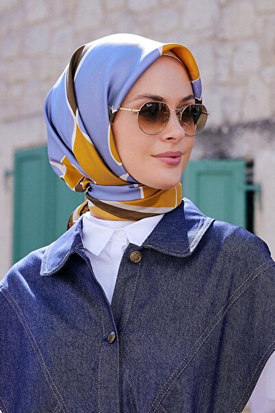 Belli وشاح حريري لخريف وشتاء 2024-2025 - 4041D-36 - تيفيل