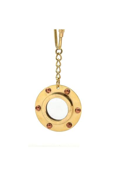 Genel Markalar Pirinç Lumbuz Ayna Anahtarlık Dekoratif Hediyelik