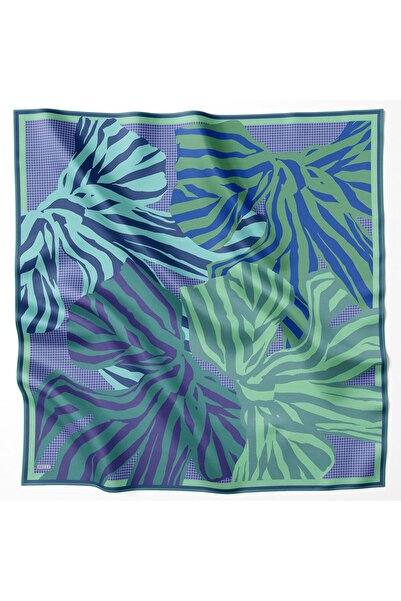 Belli İpek Eşarp 2024-2025 Sonbahar-Kış - 4047D-80 - Tivil