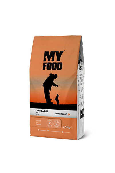My Food Yetişkin Köpek Mini Irk Kuru Maması Somonlu 2,5 Kg