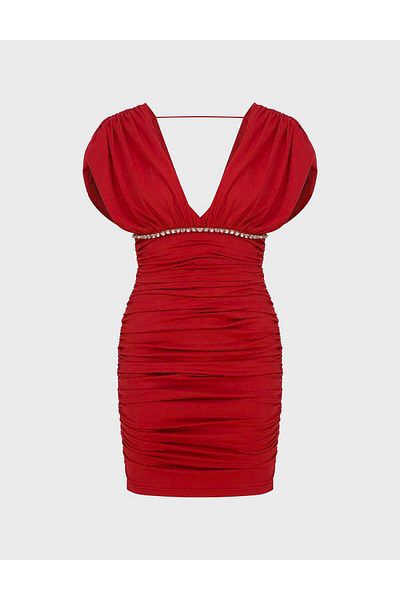 İLVİ Valerda Women's Red Dress