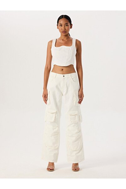 RİVUS White Jean Bustier
