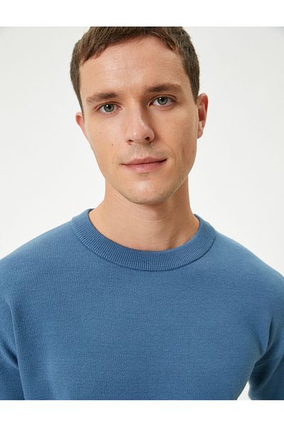 Koton Pulover de bază cu mânecă lungă și cu gât